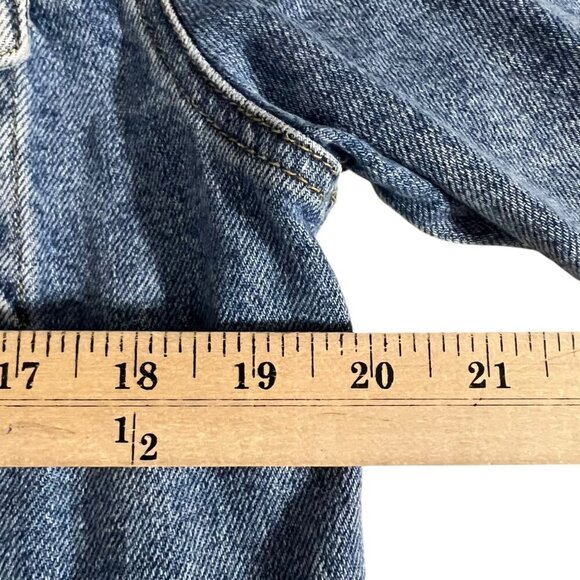 Y2K Playboy Bleach Bunny Denim Jean Trucker Jacket w/ Bunny Logos Size Small - Picture 5 of 8